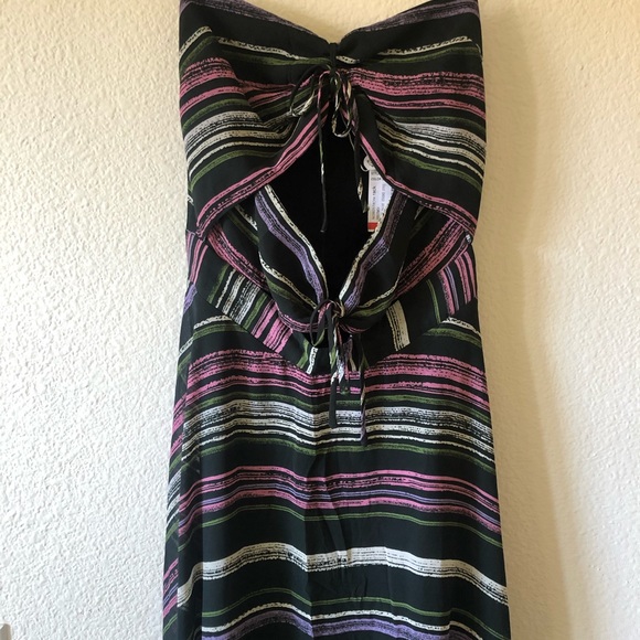 WAYF Maxi Cut-Out Dress